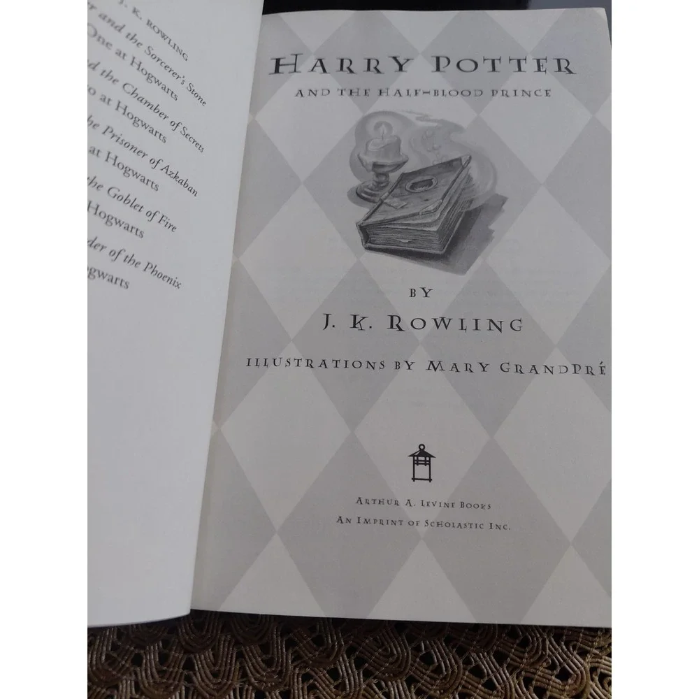 💥RARE w/Errors* 1st Edition Harry Potter the Half Blood Prince Hardcover 💥2005